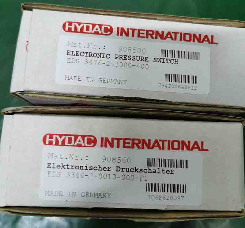 HYDAC贺德克EDS 3476-2-3000-400 3346-2-0010-000-F1